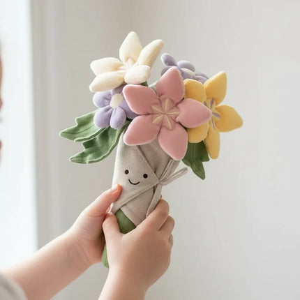 Plush Bunnycat Stuffed Animal Toy with Soft Fabric | Adorable Gift for Cuddling and Nursery Decor