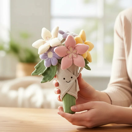 Bunnycat Plush Stuffed Animal Toy for Cuddles | Soft Bunny-Inspired Design for Cozy Room Décor