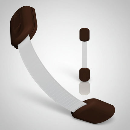 Child Safety Cabinet Locks with Flexible Strap Design | Adhesive Baby Proofing for Quick Installation
