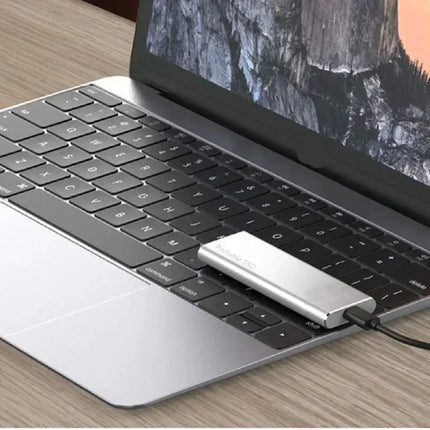 External Hard Drive Portable SSD with USB 3.2 for Fast File Transfers | Slim Design for Easy Everyday Backup