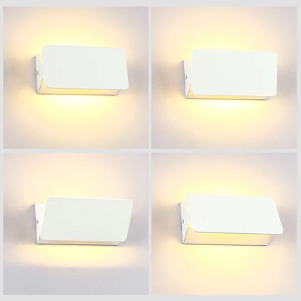 Modern LED Wall Lamp with Minimalist Design | Durable Aluminium Fixture for Soft Illumination in Bedrooms and Hallways