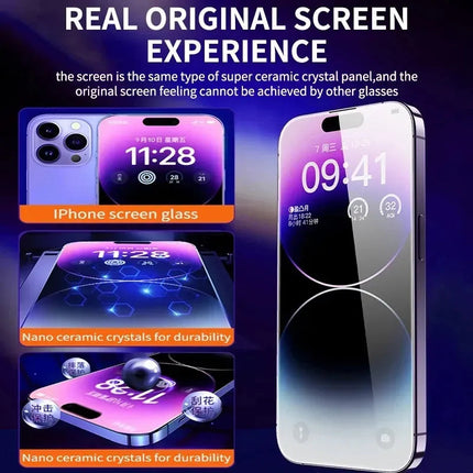 Privacy Screen Protectors for iPhone, Tempered Glass Screen Protector 2 Pack
