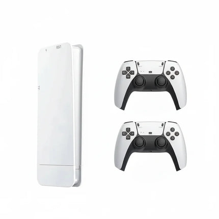 4K Retro Gaming Console Stick with Dual Wireless Controllers | Compact Plug-and-Play for Family Fun