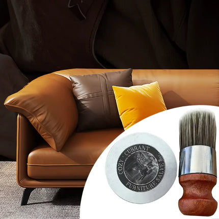Leather Repair Cream for Furniture and Car Seats, Restorer Salve for Sofas, Handbags and Wood Surfaces