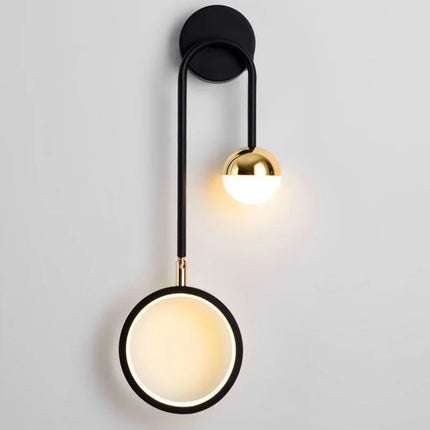 Modern LED Wall Light with Sculptural Design | Directional Soft Ambient Lighting for Stylish Interiors