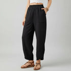 Women Pants Casual Loose Fit Pants, Comfortable Travel Pants with Straight Leg, Lightweight Womens Trousers for Summer_00