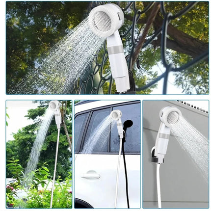 Portable Electric Shower with Adjustable Spray Settings | Compact Design for Convenient Outdoor Use