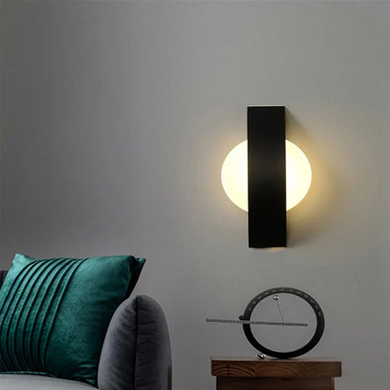 Acrylic Wall Lamp with Minimalist Design | Warm Ambient Lighting for Modern Interiors