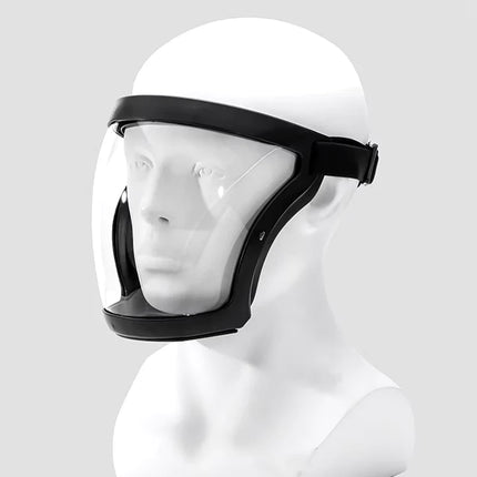 Face Shield with Anti Fog Coating, Lightweight Clear Visor Fits Over Glasses, Protection from Dust and Flying Debris
