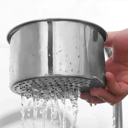Faucet Hanging Strainer Basket for Kitchen Sink, Pasta and Vegetable Drainer that Catches Food Scraps