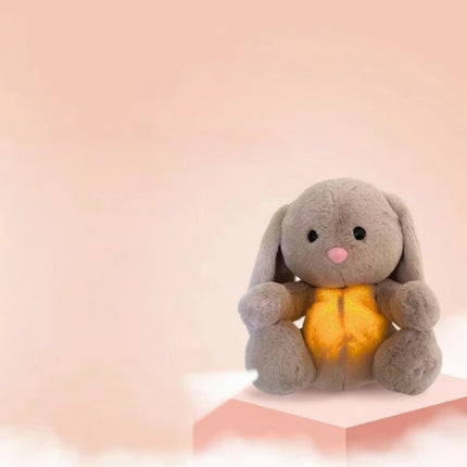 Breathing Plush Bunny Stuffed Animal for Relaxation | Calming Companion for All Ages