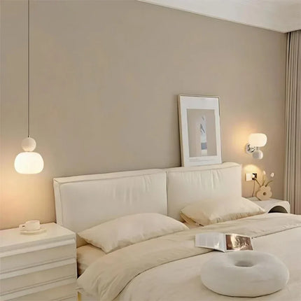 Pumpkin Pendant Light with Adjustable Height | Modern LED Fixture for Soft Ambient Glow in Any Room
