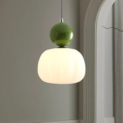 Pumpkin Pendant Light with Adjustable Height | Modern LED Fixture for Soft Ambient Glow in Any Room