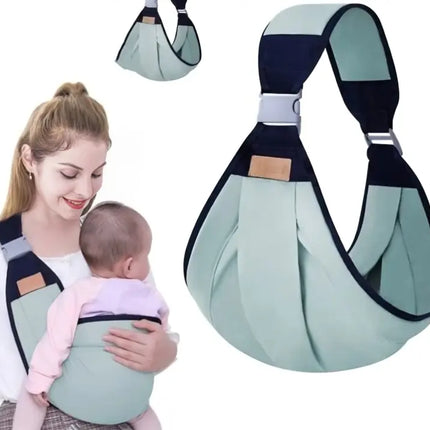 Baby Carrier Sling with Breathable Fabric, Adjustable Fit Infant Sling for Parents, Mesh Fabric Option, 4 Colours