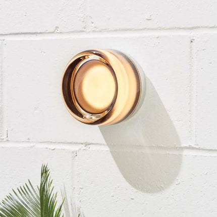 Applique Murale LED Dimple en Verre Texturé | Éclairage Doux et Décoratif pour Intérieurs Modernes