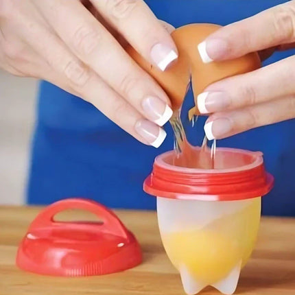 Silicone Egg Cooking Cups with Non-Stick Design | Versatile Kitchen Tool for Perfectly Shaped Eggs