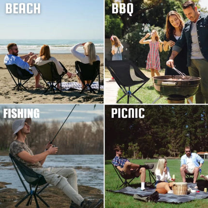 Portable Folding Chair with Lightweight Design | Compact Seating Solution for Outdoor Activities