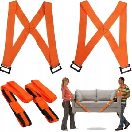 Furniture Lifting Straps, Adjustable Shoulder Carry Moving Straps for Sofas, Wardrobes and Large Appliances