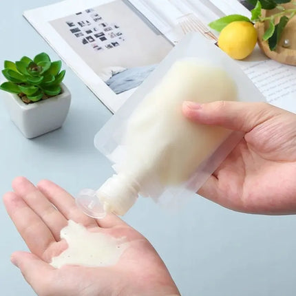 Refillable Dispensing Bags Set with Easy-Fill Opening | Eco-Friendly Storage Solution for Organized Living