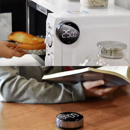 Digital Countdown Timer, Magnetic Kitchen Timer with Loud Alarm – image 6