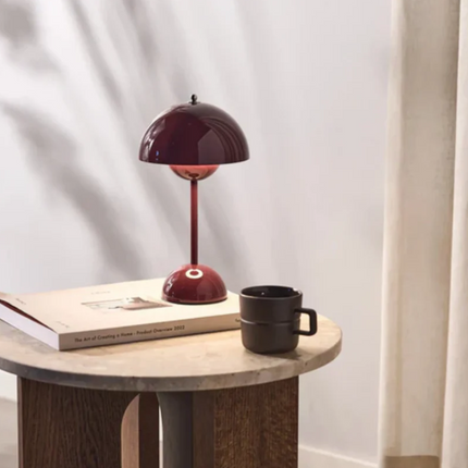 Touch Control Table Lamp with Scandinavian Design | Adjustable Brightness for Cozy Home Lighting