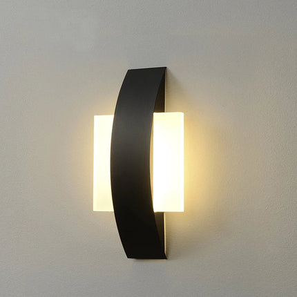 Acrylic Wall Lamp with Minimalist Design | Warm Ambient Lighting for Modern Interiors