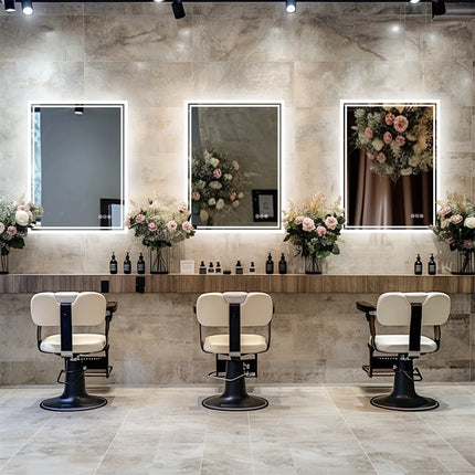 LED Bathroom Mirror with Dimmable Lighting & Anti-Fog Function | Frameless Design for Modern Bathrooms