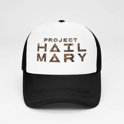 Project Rocky Trucker Hat with Adjustable Snapback | Stylish Mesh Cap for All-Season Comfort