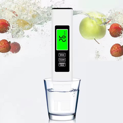 Water Quality Tester with Digital Display, Water Testing Tool for Checking Household Drinking Water