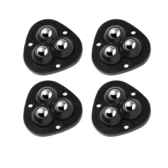 Self Adhesive Caster Wheels Set of 4, Swivel Casters for Furniture, Furniture Mover Wheels with 360 Degree Rotation