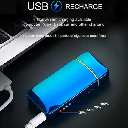 Plasma Lighter USB Rechargeable with Double Arc and Touch Sensor, Candle Lighter Flameless – image 4