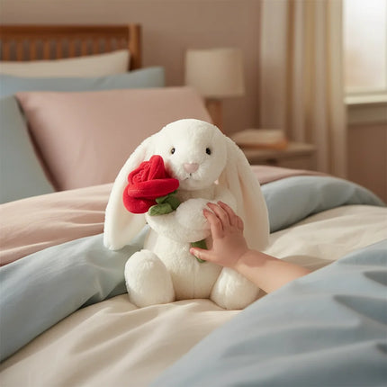 Plush Bunnycat Stuffed Animal Toy with Soft Fabric | Adorable Gift for Cuddling and Nursery Decor