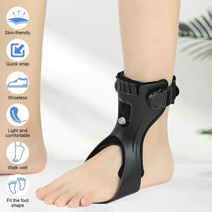 Ankle Brace for Foot Drop, AFO Brace with Adjustable Straps