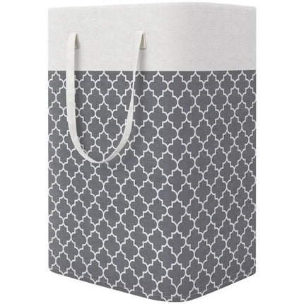 75L Waterproof Laundry Basket with Foldable Design | Durable Fabric Hamper with Handles for Easy Storage