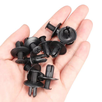 Multipurpose Car Fastener Clips Set with Durable Design | 100-Pack for Easy Organization