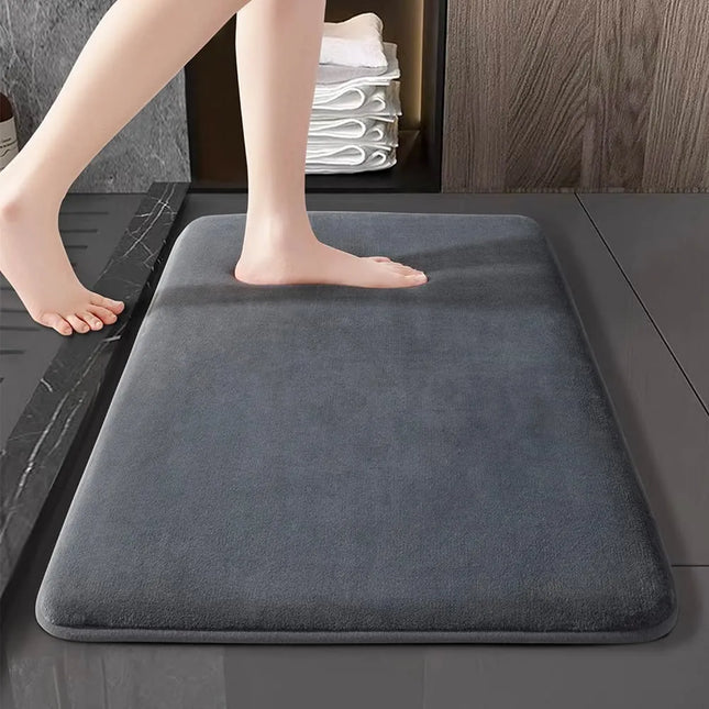 Bath Mats, Soft Velvet Bathroom Rug – image 7