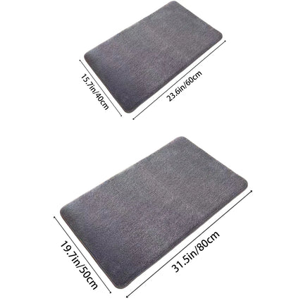 Bath Mats, Soft Velvet Bathroom Rug