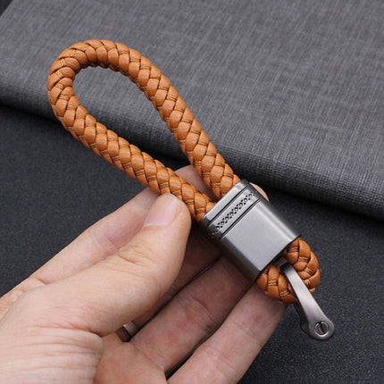 Braided Keychain for Car Keys, Key Ring with Long Loop for Belt – image 15