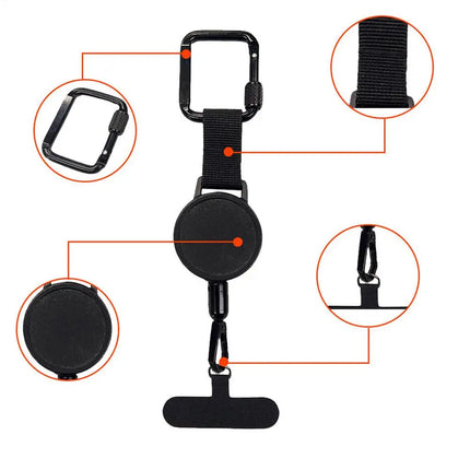 Phone Belt Holder Retractable, Phone Leash for Hiking – image 15