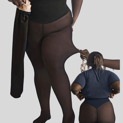 Ultra-Stretch Seamless Shapewear Tights for Women | Breathable Everyday Comfort with Gentle Tummy Control