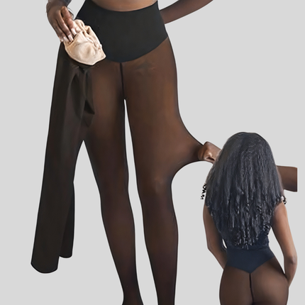 Ultra-Stretch Seamless Shapewear Tights for Women | Breathable Everyday Comfort with Gentle Tummy Control