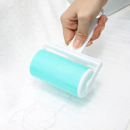 Sticky Lint Roller for Clothes with Strong Adhesive | Portable Tool for Hair & Dust Removal