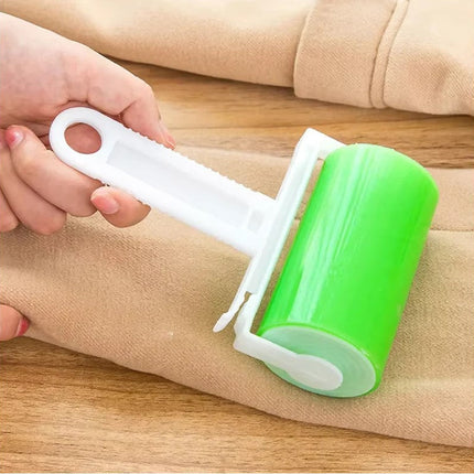 Sticky Lint Roller for Clothes with Strong Adhesive | Portable Tool for Hair & Dust Removal