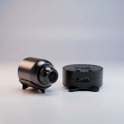Mini WiFi Security Camera with HD Video & Night Vision | Remote Monitoring for Home and Office Safety