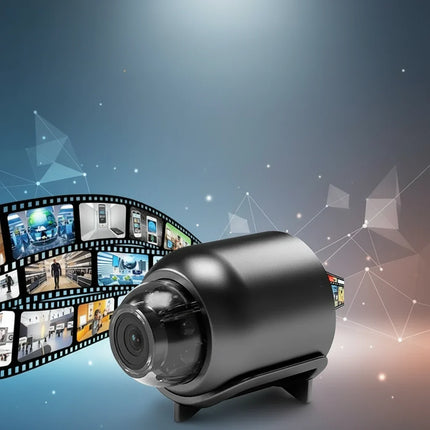 Mini WiFi Security Camera with HD Video & Night Vision | Remote Monitoring for Home and Office Safety