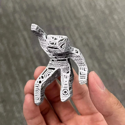 3D Printed Space Keychain Charm with Unique Rocky Design | Fun Accessory for Keys, Bags, and Collectors