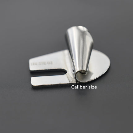 Stainless Steel Sewing Hemmer Foot Tool Set for Precise Rolled Hems | Multiple Sizes for Versatile Fabric Projects