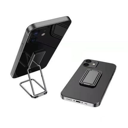 Adjustable Phone and Tablet Stand for Desk, Tilting Hands-Free Holder for Video Calls, Kitchen Recipes and Streaming