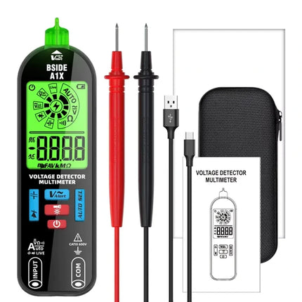 Digital Multimeter with Auto-Ranging & Backlit Display | Accurate Measurements for Home and Professional Use
