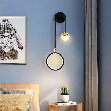 Modern LED Wall Light with Sculptural Design | Directional Soft Ambient Lighting for Stylish Interiors